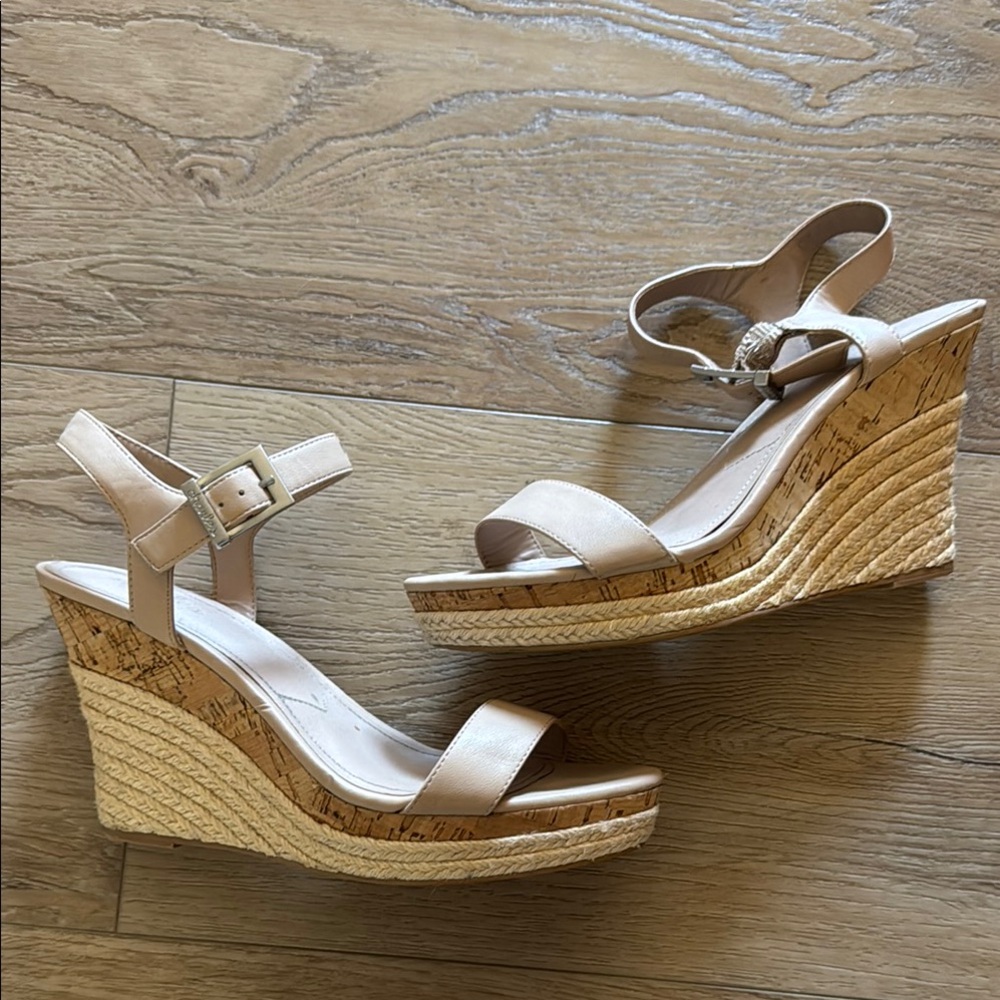 Charles By Charles David Tan Wedge Sandals